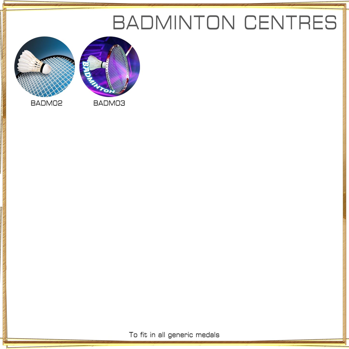 Badminton Centres